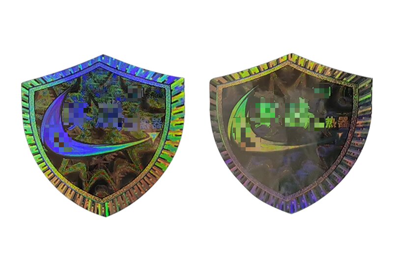 防伪新视界：华鑫异形烫金标签解析